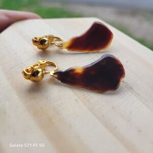 Vintage Baltic Amber Earrings